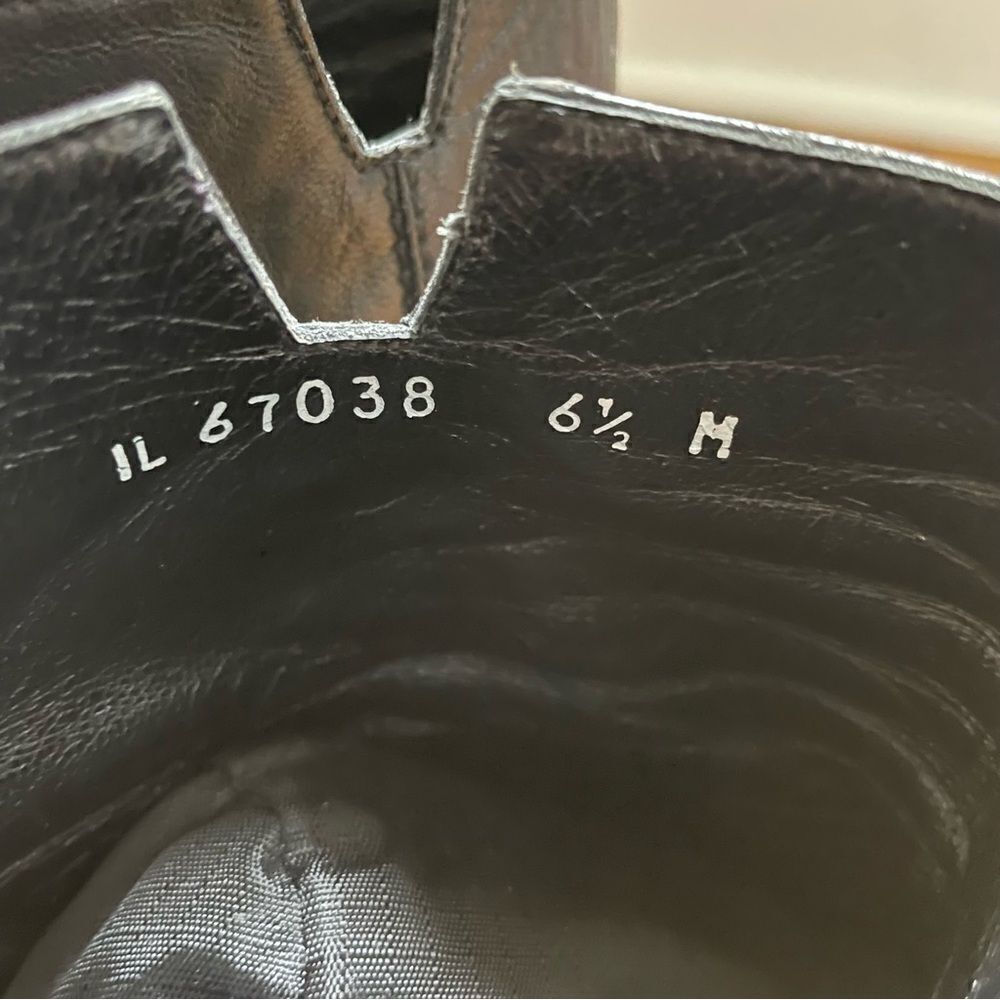 Stewart Weitzman Mid-Rise Studded Black Boots - Picture 9 of 9